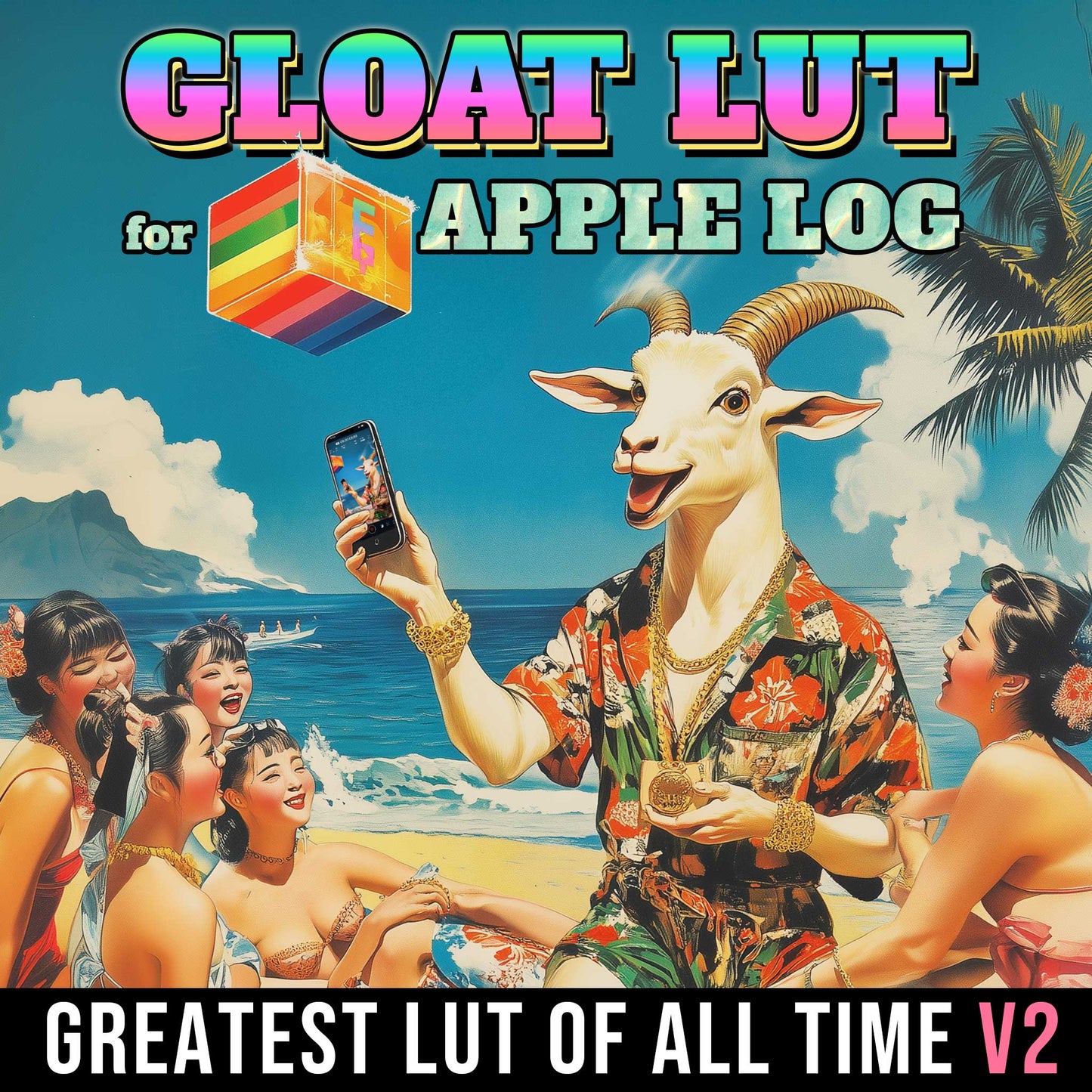 GLOAT LUT for Apple Log V2 (Greatest LUT of All Time)