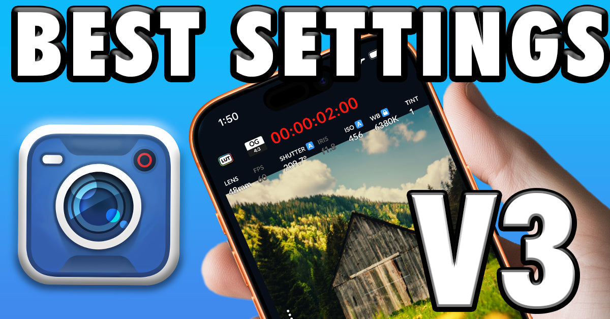Best Settings for Blackmagic Camera App v3 | Cinematic Pro Video on iP ...