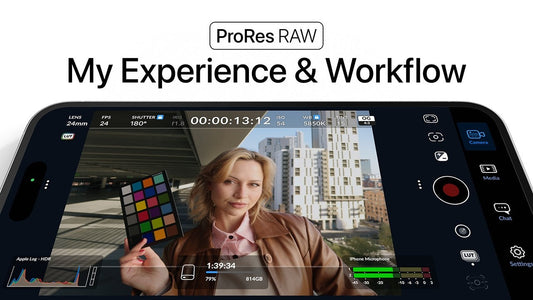 Final Cut Pro Apple Log ProRes RAW Tutorial (iPhone 17 Pro LUTs)