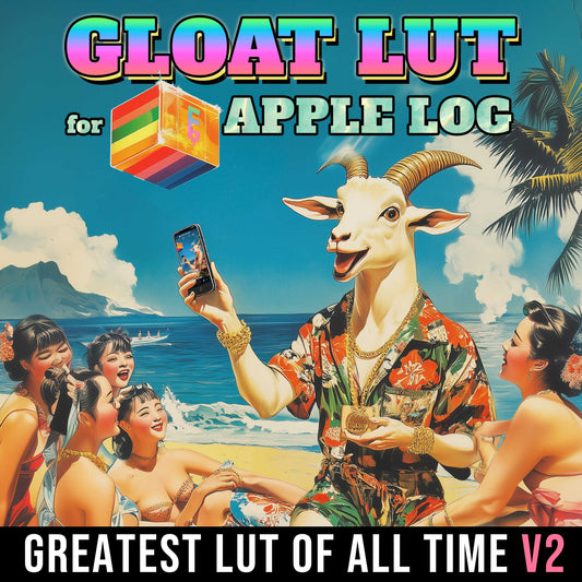 GLOAT LUT for Apple Log V2 (Greatest LUT of All Time)