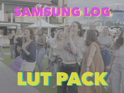Samsung Log LUT Pack – 9 Cinematic LUTs